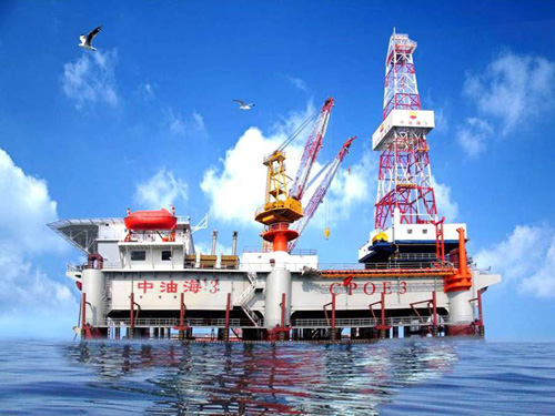 渤海某海上开采平台